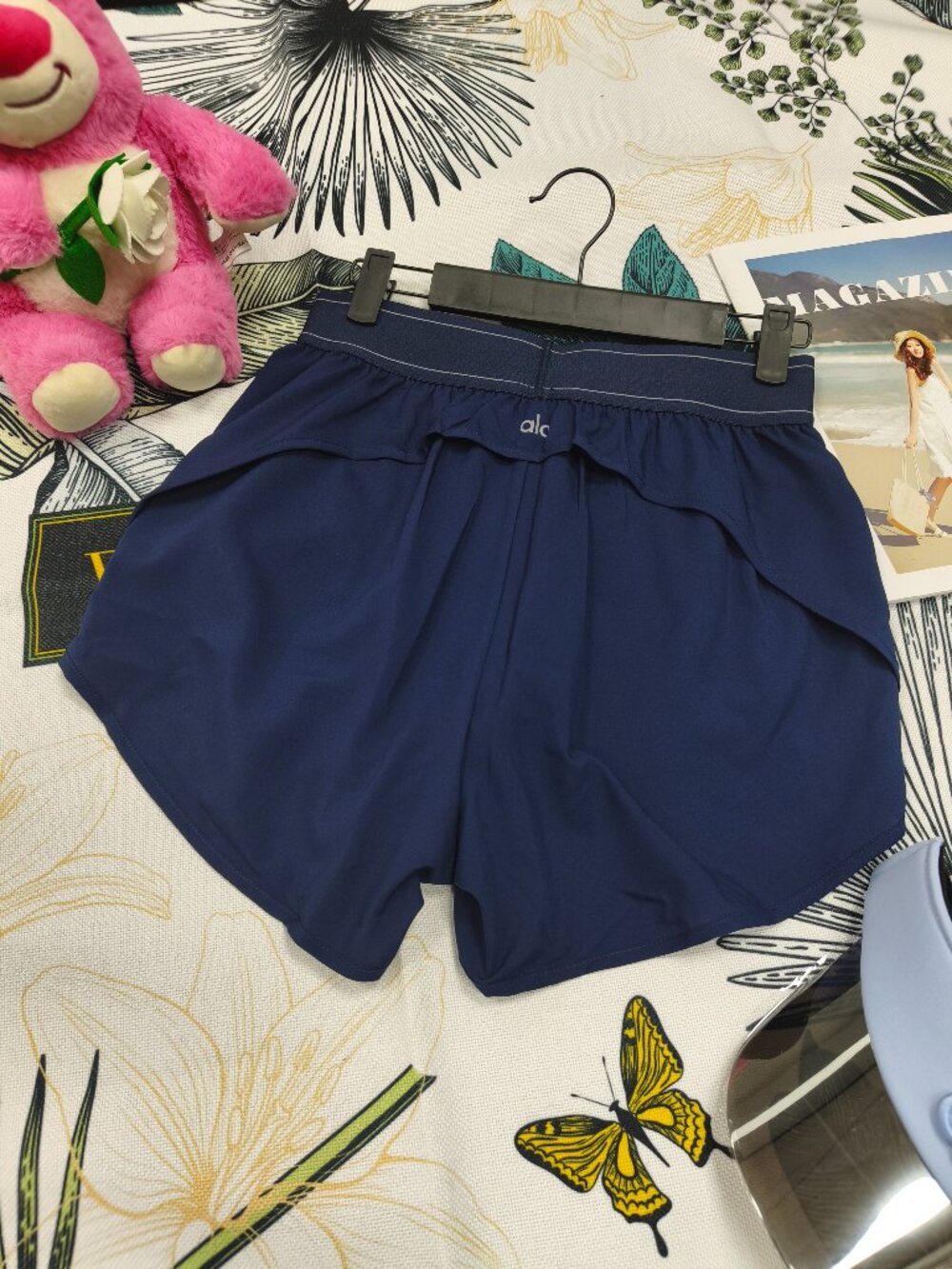 Alo Yoga Match Point Short Navy Blue🌊Athletic Luxury Meets Everyday Style😉 - Picture 3 of 10